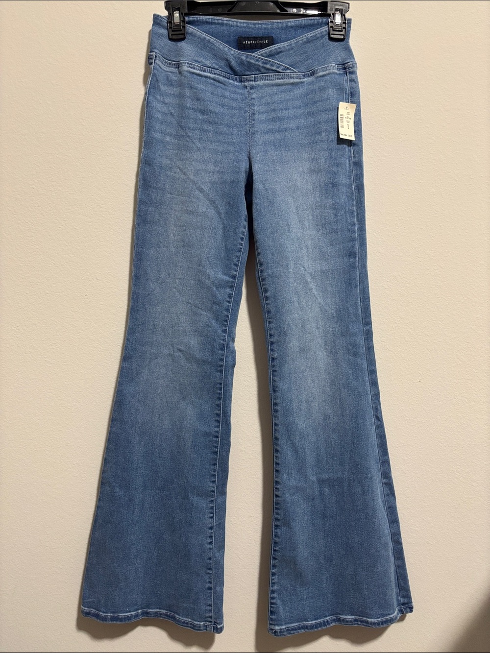 Aeropostale Pull On Wide-Leg Jeans